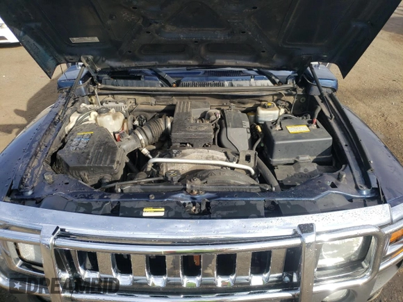 2007 Hummer H3 SUV with VIN 5GTDN13E778119538, listed as a Copart auction lot 76760764 with 155,671 mi miles and Clean Title. Bid and sale history available at carsss.com. Image 12.