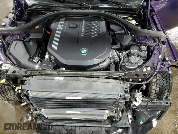 2022 BMW 2 Series M240i xDrive with VIN 3MW53CM0XN8C63731, listed as a Copart auction lot 45995214 with 34,874 mi miles. Bid and sale history available at carsss.com. Image 11.