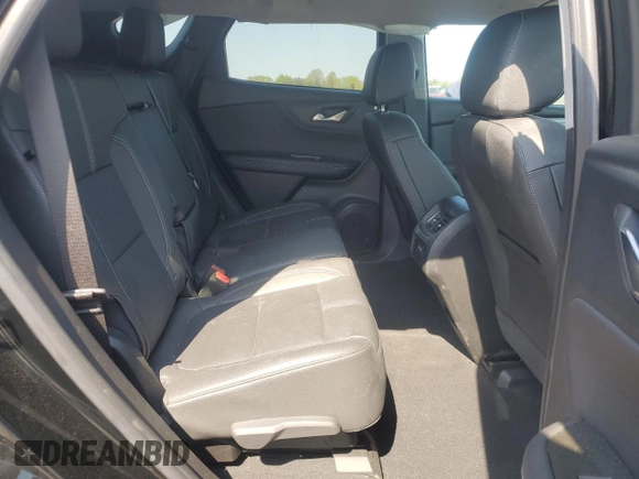 2023 Chevrolet Blazer LT with VIN 3GNKBJR47PS157100, listed as a Copart auction lot 52670025 with 9,637 mi miles and Salvage title. Bid and sale history available at DreamBid. Image 12.