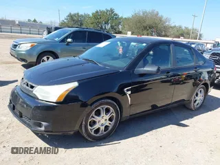2008 Ford Focus SE with VIN 1FAHP35N78W262939, listed as a IAAI auction lot 41655534 with 274,086 mi miles. Bid and sale history available at carsss.com. Image 2.