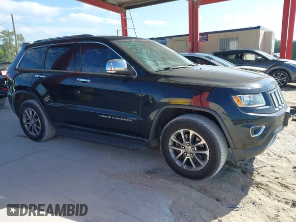 2014 Jeep Grand Cherokee Limited with VIN 1C4RJFBG8EC517456, listed as a IAAI auction lot 41893883 with 141,906 mi miles. Bid and sale history available at carsss.com. Image 14.