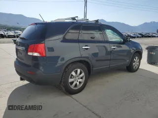 2013 Kia Sorento LX with VIN 5XYKTDA69DG316975, listed as a Copart auction lot 59743545 with 162,217 mi miles and Clean title. Bid and sale history available at DreamBid. Image 3.