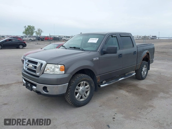 2008 Ford F-150 XLT with VIN 1FTPW14V08FB43631, listed as a IAAI auction lot 42182166 with 206,536 mi miles and . Bid and sale history available at DreamBid. Image 18.