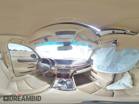 2013 Lexus LS 460 L z VIN JTHGL5EF1D5047481, wystawiony jako Copart lot #58738095 z przebiegiem 93 775 mil mil oraz Szkoda całkowita • Salvage title. Historia ofert i sprzedaży dostępna na DreamBid. Obrazek 14.