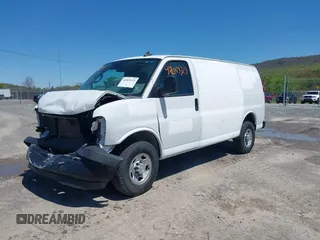 2019 Chevrolet Express Cargo with VIN 1GCWGAFP6K1369099, listed as a IAAI auction lot 42069329 with 74,624 mi miles. Bid and sale history available at carsss.com. Image 18.