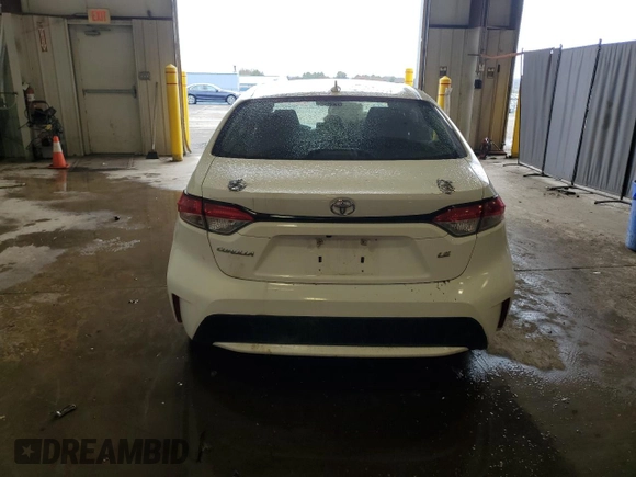 2020 Toyota Corolla LE with VIN JTDEPRAE6LJ026990, listed as a Copart auction lot 48994475 with 0 mi miles and Clean Title. Bid and sale history available at carsss.com. Image 6.