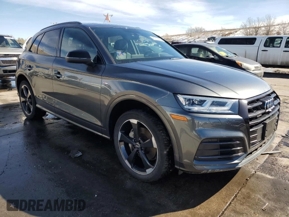 2019 Audi Q5 Prestige with VIN WA1FNAFY1K2021794, listed as a Copart auction lot 46272665 with 38,866 mi miles and Salvage Title. Bid and sale history available at carsss.com. Image 4.
