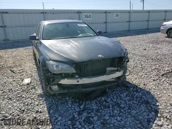 2012 BMW 7 Series 740i with VIN WBAKA4C58CC613763, listed as a Copart auction lot 43557415 with 0 mi miles and Salvage Title. Bid and sale history available at carsss.com. Image 11.