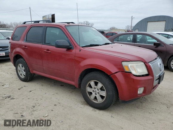 2010 Mercury Mariner with VIN 4M2CN8B75AKJ27950, listed as a Copart auction lot 44374895 with 173,236 mi miles and Salvage title. Bid and sale history available at DreamBid. Image 4.
