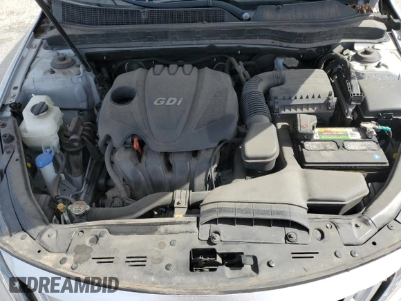 2014 Kia Optima LX with VIN 5XXGM4A74EG257643, listed as a Copart auction lot 50089235 with 0 mi miles and Salvage Title. Bid and sale history available at carsss.com. Image 11.