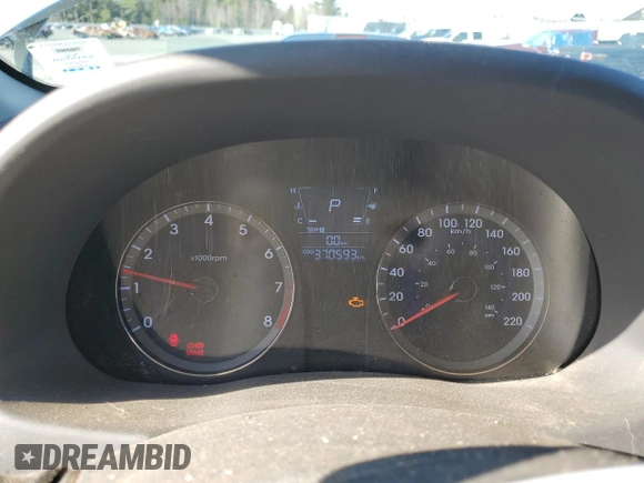2013 Hyundai Accent GLS with VIN KMHCT4AE4DU440657, listed as a Copart auction lot 52875675 with 370,593 mi miles and Clean Title. Bid and sale history available at carsss.com. Image 9.