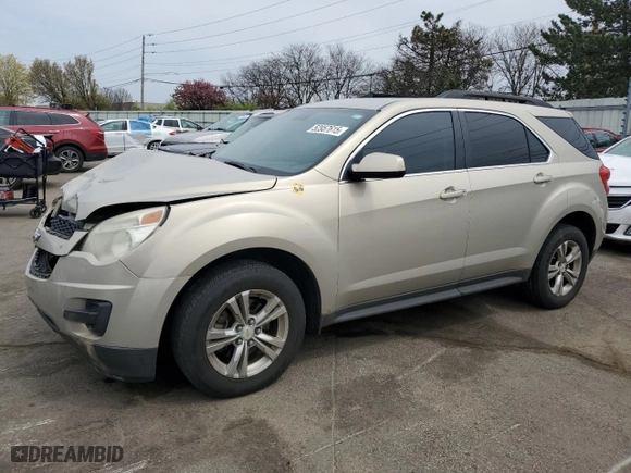 2012 Chevrolet Equinox LT w/1LT with VIN 2GNALDEK4C6363837, listed as a Copart auction lot 52957615 with 208,744 mi miles and Salvage Title. Bid and sale history available at carsss.com. Image 1.