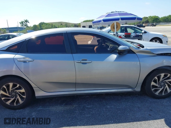 2017 Honda Civic Sedan EX with VIN 19XFC2F81HE037541, listed as a IAAI auction lot 41804761 with 119,550 mi miles. Bid and sale history available at carsss.com. Image 14.