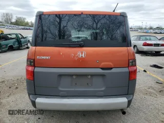 2004 Honda Element EX with VIN 5J6YH18624L009906, listed as a Copart auction lot 50787685 with 346,905 mi miles and Clean Title. Bid and sale history available at DreamBid. Image 6.