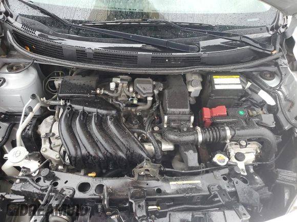 2016 Nissan Versa SV with VIN 3N1CN7AP3GL861630, listed as a Copart auction lot 56361815 with 107,845 mi miles and Salvage title. Bid and sale history available at DreamBid. Image 11.