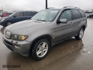 2004 BMW X5 4.4i with VIN 5UXFB53524LV05890, listed as a Copart auction lot 86403524 with 0 mi miles and Clean Title. Bid and sale history available at carsss.com. Image 1.