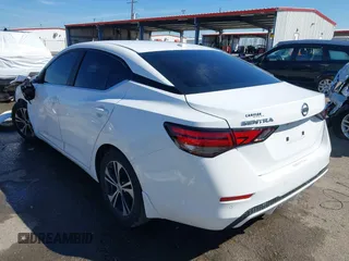 2020 Nissan Sentra SV with VIN 3N1AB8CV1LY215906, listed as a IAAI auction lot 41698379 with 84,901 mi miles. Bid and sale history available at carsss.com. Image 3.