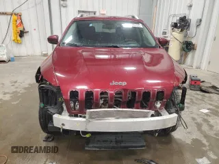 2018 Jeep Cherokee Overland with VIN 1C4PJMJXXJD617222, listed as a Copart auction lot 52100155 with 110,771 mi miles and Clean title. Bid and sale history available at DreamBid. Image 5.