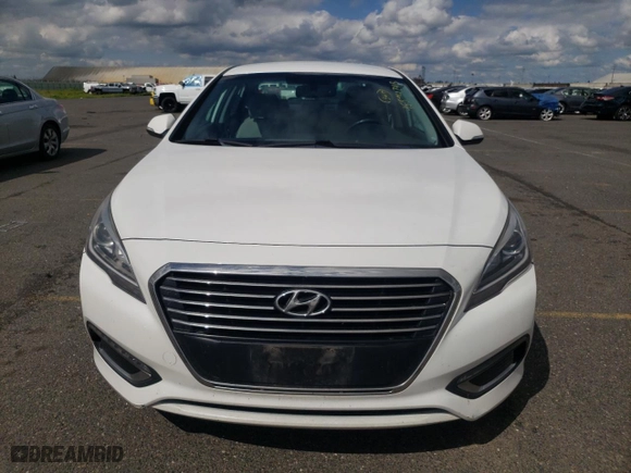 2016 Hyundai Sonata Plug-In Hybrid with VIN KMHE14L20GA024659, listed as a Copart auction lot 45594243 with 118,509 mi miles. Bid and sale history available at carsss.com. Image 5.