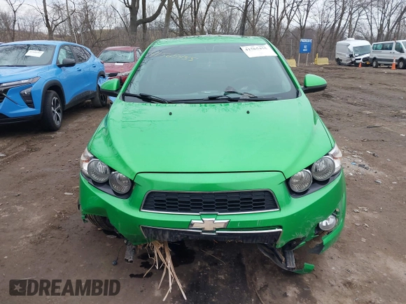 2015 Chevrolet Sonic LT with VIN 1G1JC5SH5F4128952, listed as a IAAI auction lot 41565455 with 125,868 mi miles and . Bid and sale history available at DreamBid. Image 12.