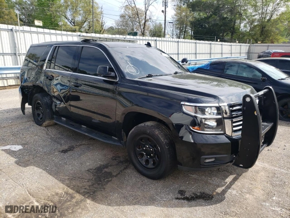 2020 Chevrolet Tahoe Commercial with VIN 1GNLCDEC7LR295832, listed as a Copart auction lot 82546574 with 62,299 mi miles and Salvage Title. Bid and sale history available at carsss.com. Image 4.