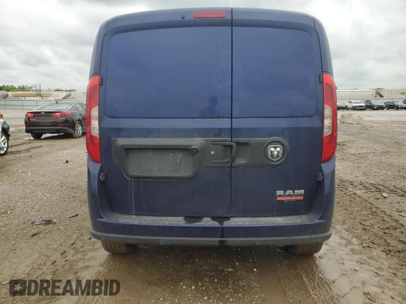 2016 Ram ProMaster City Cargo Tradesman SLT with VIN ZFBERFBT2G6C93788, listed as a Copart auction lot 58568335 with 378,275 mi miles and Clean title. Bid and sale history available at DreamBid. Image 6.