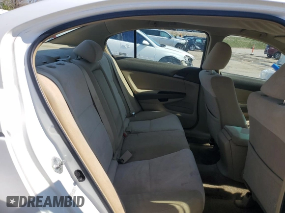 2009 Honda Accord LX-P with VIN 1HGCP26489A026899, listed as a Copart auction lot 52345195 with 186,057 mi miles and Salvage Title. Bid and sale history available at DreamBid. Image 10.