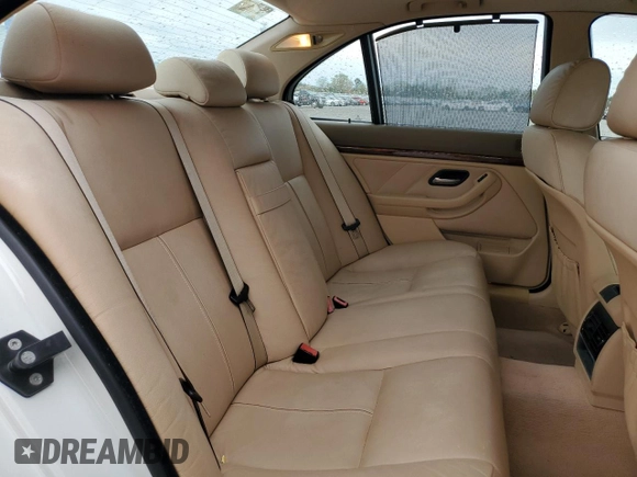 2002 BMW 5 Series 540i with VIN WBADN53412GF70694, listed as a Copart auction lot 52084955 with 183,396 mi miles and Clean Title. Bid and sale history available at carsss.com. Image 10.
