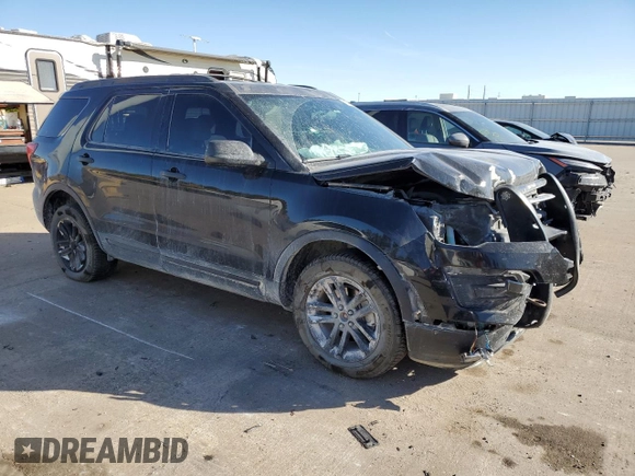 2017 Ford Explorer with VIN 1FM5K8B86HGD87332, listed as a Copart auction lot 77279364 with 107,107 mi miles and Salvage Title. Bid and sale history available at DreamBid. Image 4.