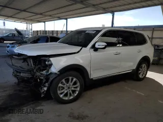 2021 Kia Telluride LX z VIN 5XYP24HC5MG193678, wystawiony jako Copart lot #46151325 z przebiegiem 21 501 mil mil oraz Czysty tytuł • Clean title. Historia ofert i sprzedaży dostępna na DreamBid. Obrazek 1.