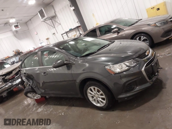 2017 Chevrolet Sonic LT with VIN 1G1JD5SH4H4154328, listed as a IAAI auction lot 41879626 with 86,116 mi miles and . Bid and sale history available at DreamBid. Image 13.