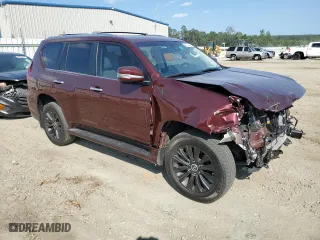 2022 Lexus GX with VIN JTJAM7BX8N5316023, listed as a Copart auction lot 68349494 with 30,197 mi miles and Salvage Title. Bid and sale history available at carsss.com. Image 4.