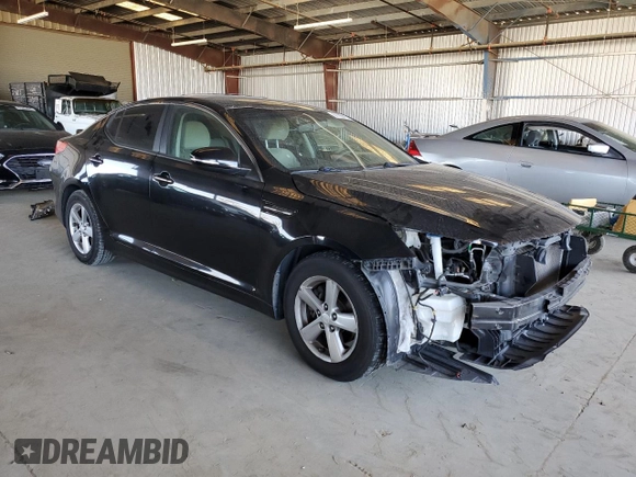 2014 Kia Optima LX with VIN 5XXGM4A79EG321207, listed as a Copart auction lot 61199415 with 150,485 mi miles and Salvage title. Bid and sale history available at DreamBid. Image 4.