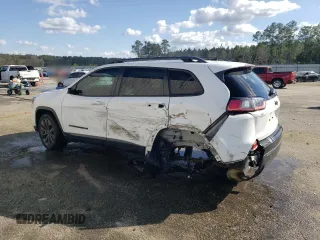 2021 Jeep Cherokee Latitude Lux with VIN 1C4PJLMX3MD125612, listed as a Copart auction lot 49050555 with 136,183 mi miles and Salvage title. Bid and sale history available at DreamBid. Image 2.