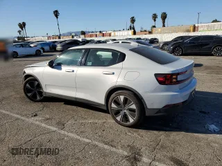 2024 Polestar 2 z VIN YSMFD3KA1RL219054, wystawiony jako Copart lot #46366205 z przebiegiem 15 134 mil mil oraz Szkoda całkowita • Salvage title. Historia ofert i sprzedaży dostępna na DreamBid. Obrazek 2.