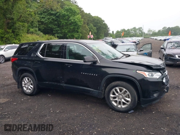 2021 Chevrolet Traverse LS with VIN 1GNERFKW3MJ252834, listed as a IAAI auction lot 42505849 with 55,012 mi miles and . Bid and sale history available at DreamBid. Image 13.
