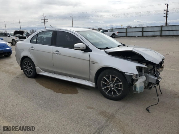 2017 Mitsubishi Lancer ES with VIN JA32U2FUXHU007558, listed as a Copart auction lot 47602055 with 156,130 mi miles and Salvage Title. Bid and sale history available at carsss.com. Image 4.