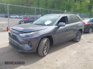 2025 Toyota RAV4 Hybrid XLE Premium with VIN JTMB6RFV5SD154617, listed as a IAAI auction lot 42066826 with 2,410 mi miles and . Bid and sale history available at DreamBid. Image 21.