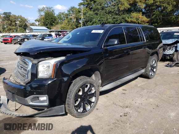 2016 GMC Yukon XL SLE with VIN 1GKS1FKC3GR231405, listed as a Copart auction lot 78096794 with 0 mi miles and Salvage Title. Bid and sale history available at carsss.com. Image 1.