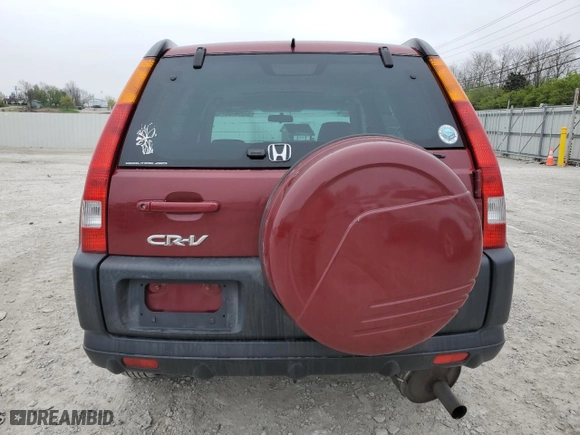 2004 Honda CR-V EX with VIN SHSRD78894U216833, listed as a Copart auction lot 52998105 with 129,330 mi miles and Clean Title. Bid and sale history available at carsss.com. Image 6.