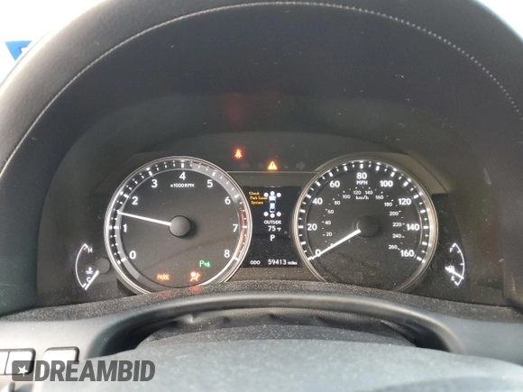2015 Lexus GS 350 with VIN JTHBE1BLXFA009135, listed as a Copart auction lot 72875622 with 59,413 mi miles. Bid and sale history available at carsss.com. Image 9.