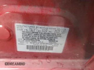 2017 Nissan Note SL with VIN 3N1CE2CP0HL375794, listed as a Copart auction lot 44647465 with 134,751 mi miles and Salvage title. Bid and sale history available at DreamBid. Image 13.