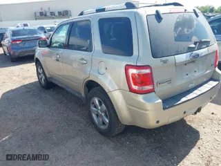 2012 Ford Escape Limited with VIN 1FMCU0EG4CKB75427, listed as a IAAI auction lot 42092721 with 169,269 mi miles. Bid and sale history available at carsss.com. Image 3.