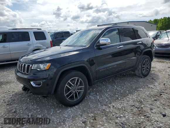 2021 Jeep Grand Cherokee Limited with VIN 1C4RJFBG7MC646190, listed as a Copart auction lot 57762155 with 86,570 mi miles and Clean title. Bid and sale history available at DreamBid. Image 1.