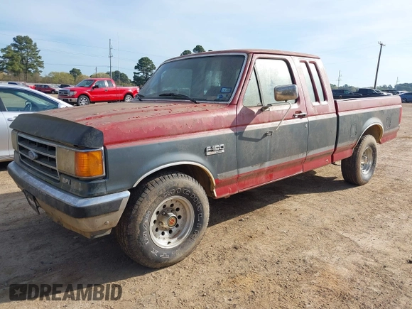 1991 Ford F-150 with VIN 1FTEX15N2MKB29623, listed as a IAAI auction lot 41880826 with 14,556 mi miles. Bid and sale history available at carsss.com. Image 2.