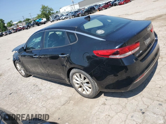 2017 Kia Optima LX with VIN 5XXGT4L36HG123511, listed as a Copart auction lot 58743865 with 120,039 mi miles and Salvage title. Bid and sale history available at DreamBid. Image 2.