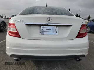 2010 Mercedes-Benz C 300 Sport with VIN WDDGF5EB7AR092571, listed as a Copart auction lot 51133345 with 146,592 mi miles and Salvage title. Bid and sale history available at DreamBid. Image 6.