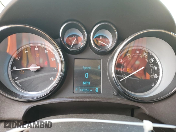 2012 Buick Verano Group with VIN 1G4PS5SK0C4170517, listed as a Copart auction lot 61219065 with 136,256 mi miles and Salvage title. Bid and sale history available at DreamBid. Image 9.