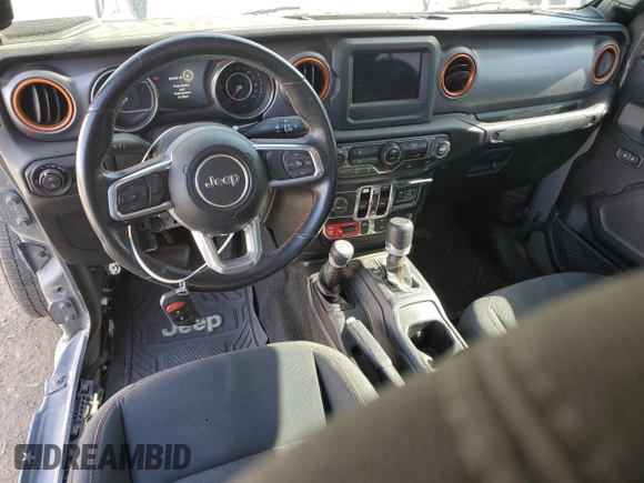 2021 Jeep Gladiator Mojave с VIN 1C6JJTEG4ML587372, выставлен на аукционе Copart как лот 56418025 с пробегом 91 121 миль миль и Списание • Salvage title. История ставок и продаж доступна на DreamBid. Изображение 8.