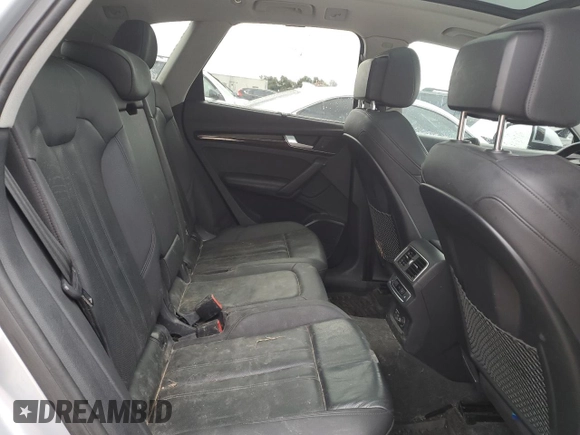 2019 Audi Q5 Prestige with VIN WA1CNAFY6K2097305, listed as a Copart auction lot 42100015 with 56,562 mi miles and Salvage Title. Bid and sale history available at carsss.com. Image 11.